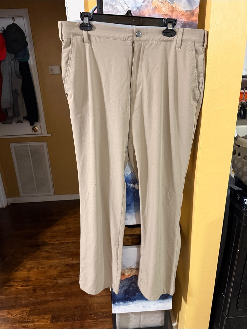 adidas Men's Beige Chino Pants
